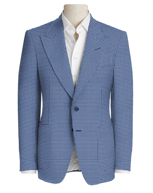 Sport Coat Blue Houndstooth 970-41