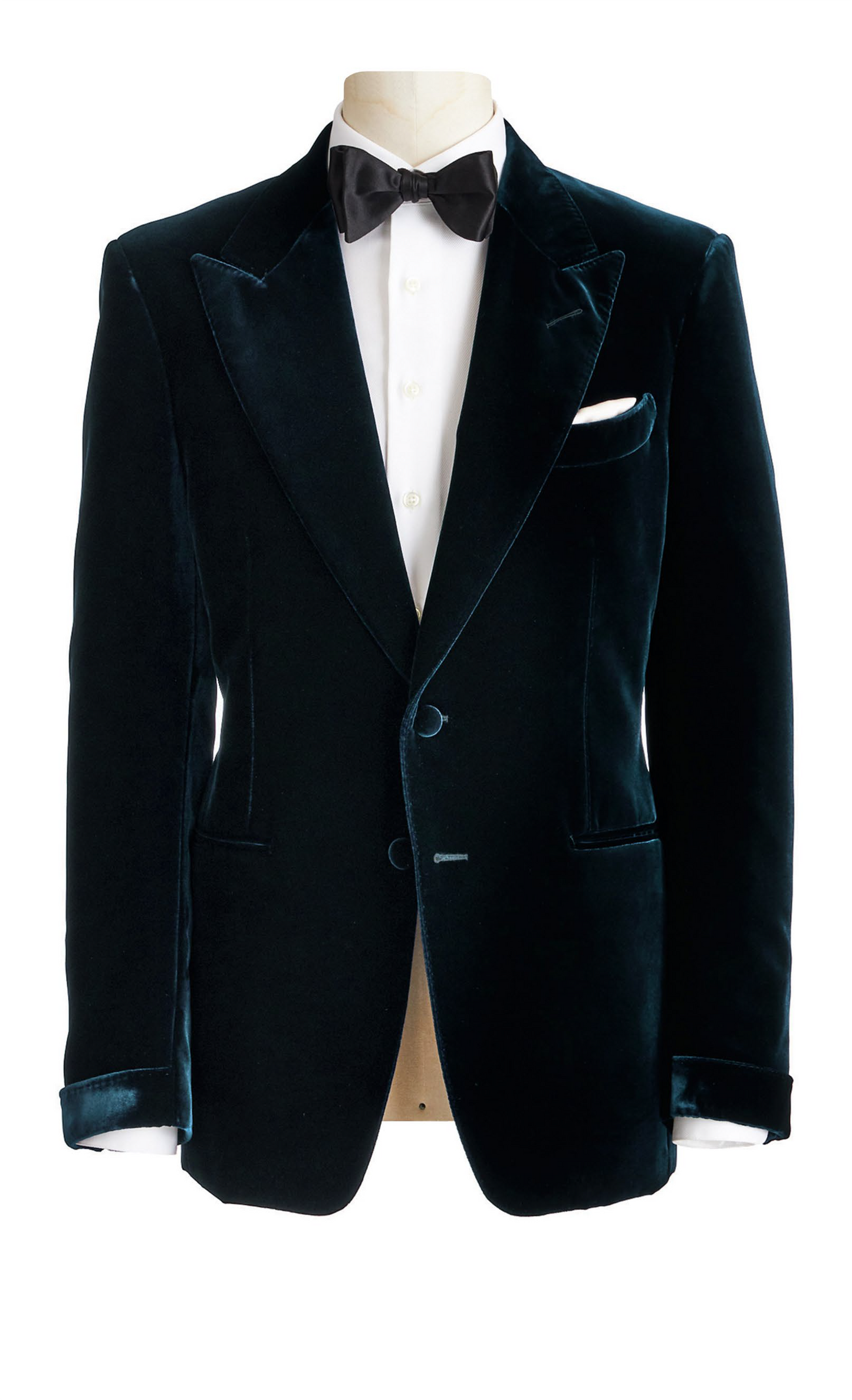 Dinner Jacket Velvet Prussian Blue 921-04