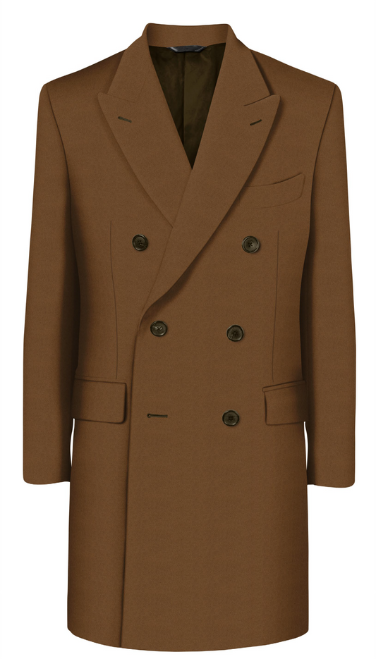 Pea Coat Dark Cognac 936-02