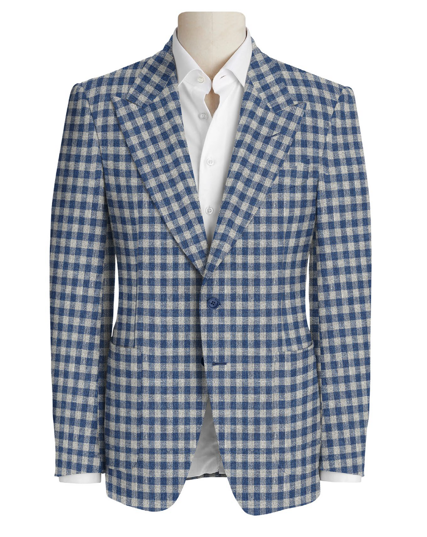 Sport Coat Blue & Grey Check 970-56