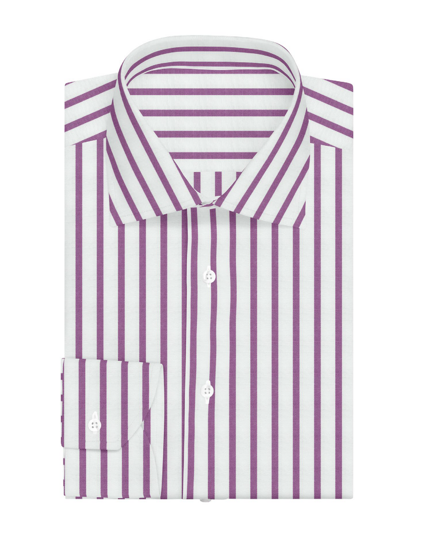 Dress Shirt Purple Stripe 6338