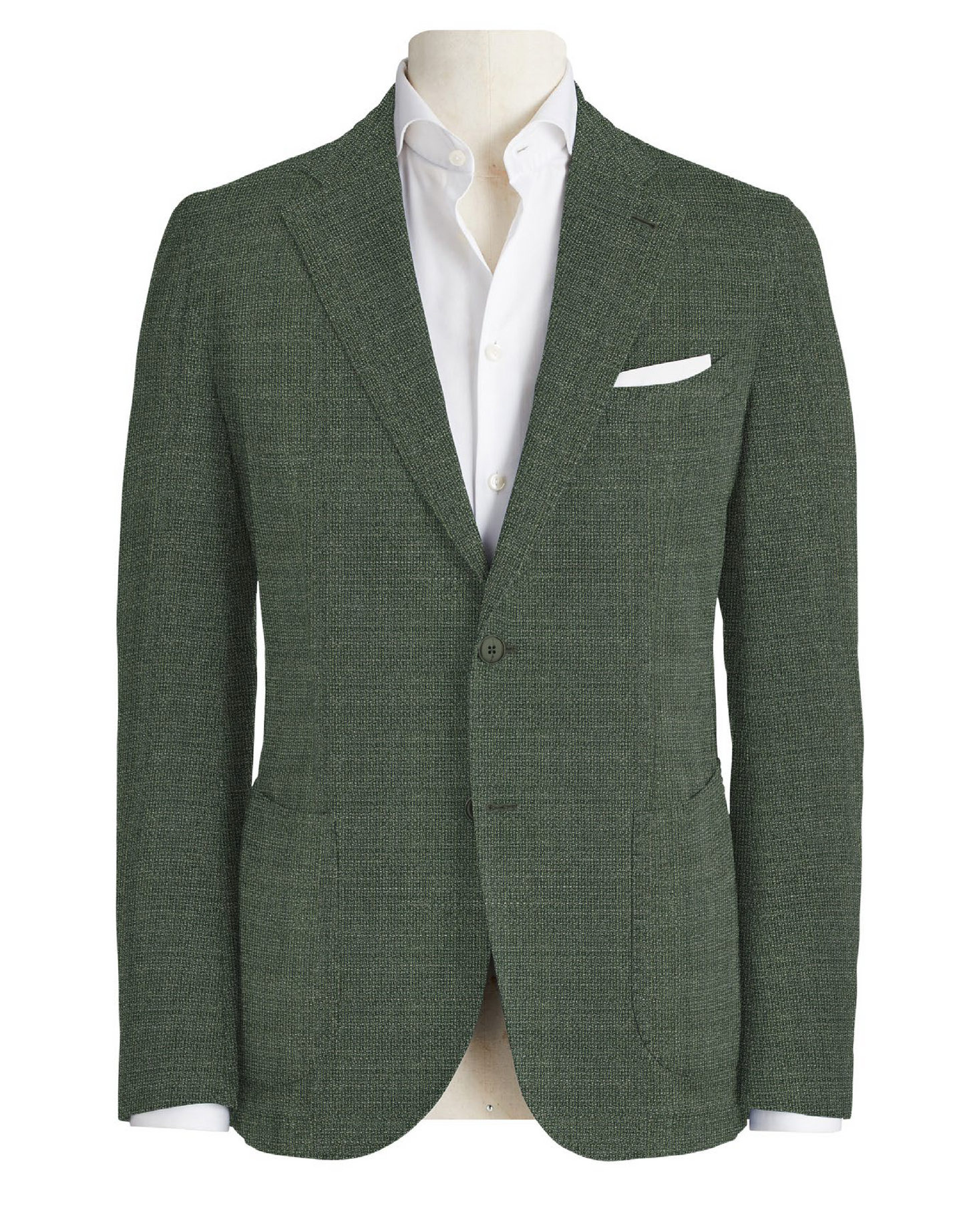 Sport Coat Moss Green Melange 971-01