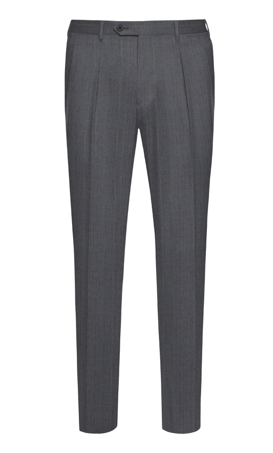 Slacks Iron Grey Contrast Yarn 902-06