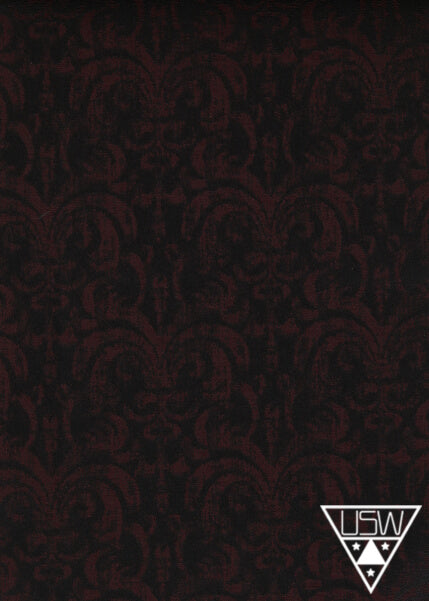 Dinner Jacket Burgundy Paisley 976-06