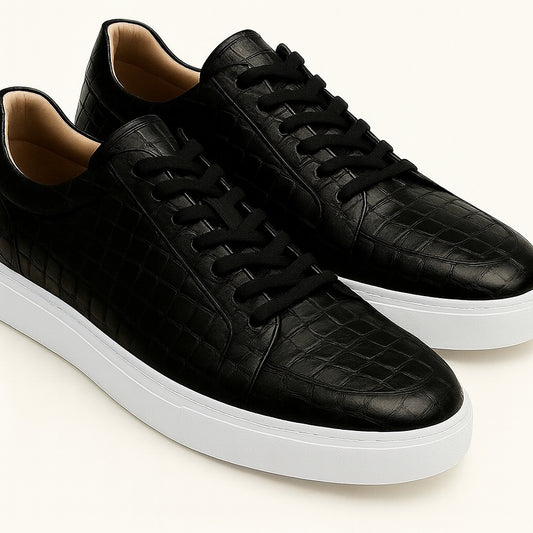 Maison de Haj Blanc Croc Runner