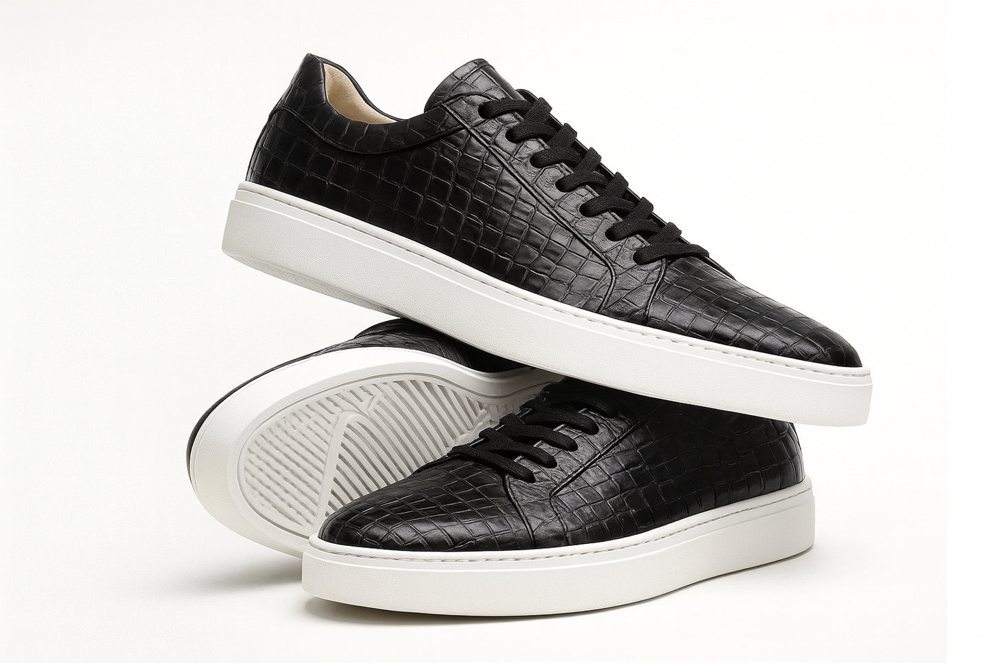 Maison de Haj Blanc Croc Runner