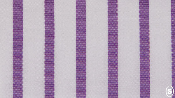 Dress Shirt Purple Stripe 6338