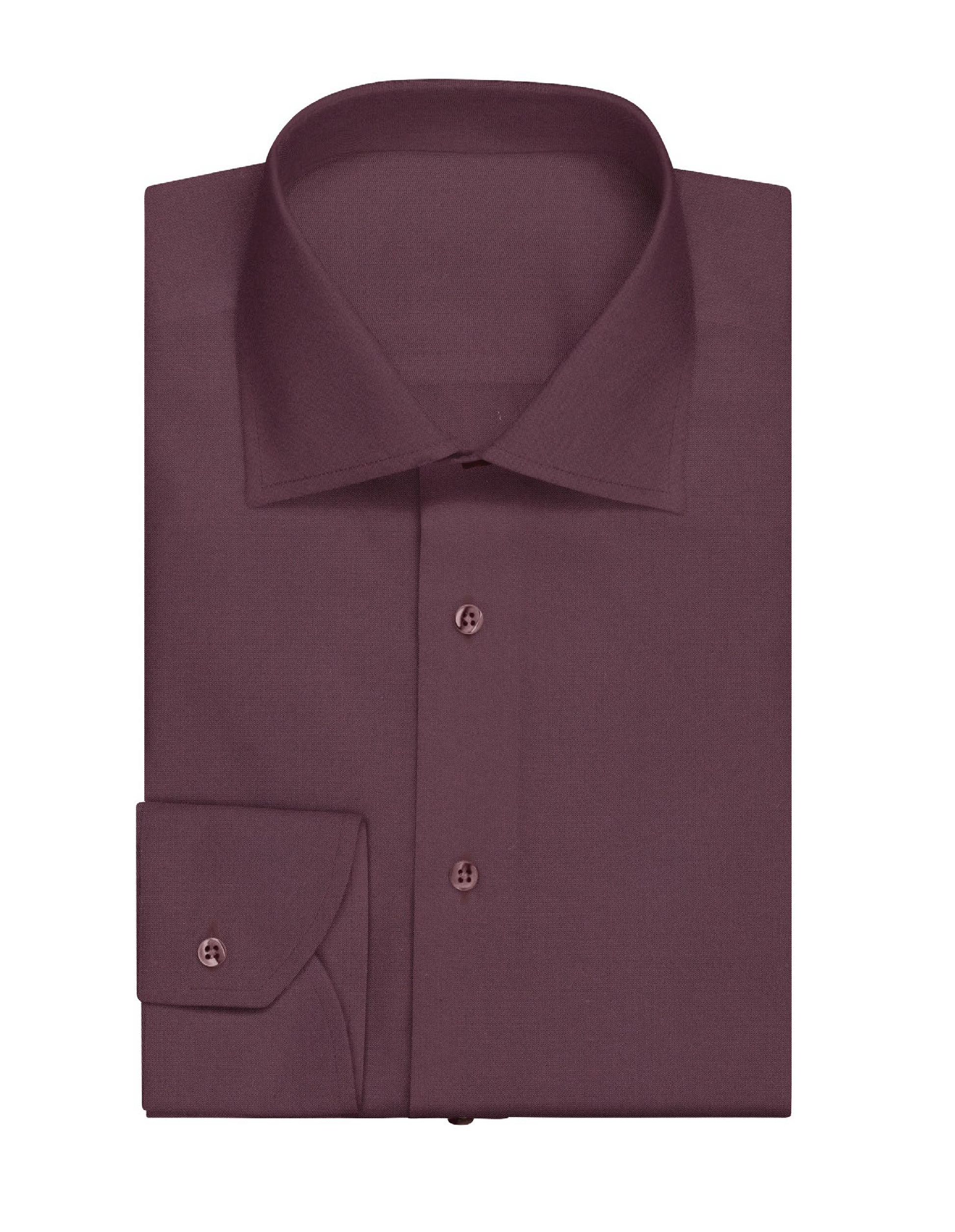 Wine red top dress shirt